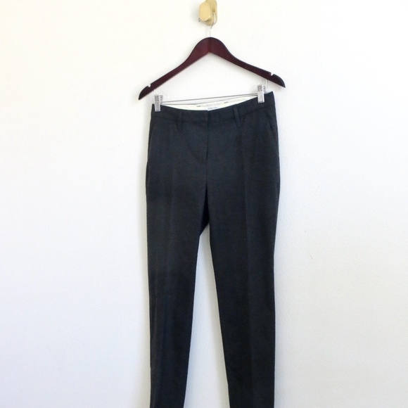 NEW! Babaton Aritzia Dress Pants Stretch Charcoal Gray SZ 0 - Picture 2 of 7